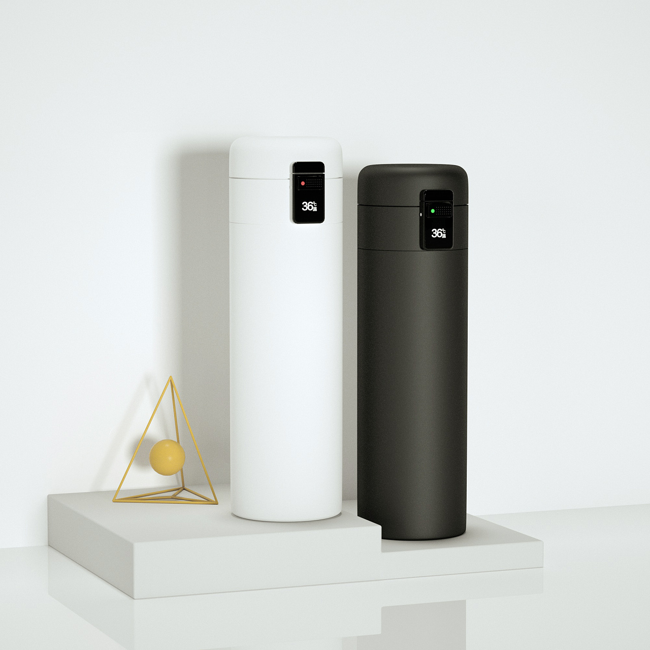 华为智选哈尔斯智能保温杯