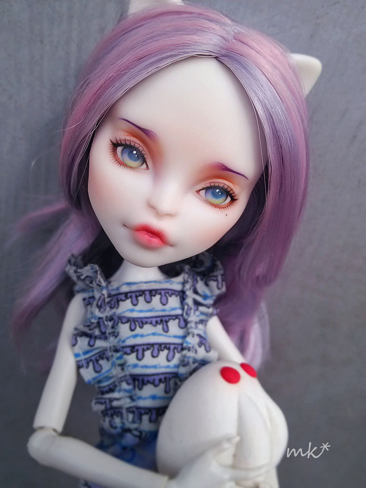 2015 Monster High 怪物高中娃娃 妆图（图ZMzg5MDc2MjQ=） - 工艺品设计 - 站酷设计师米可mk原创素材 - 站酷ZCOOL