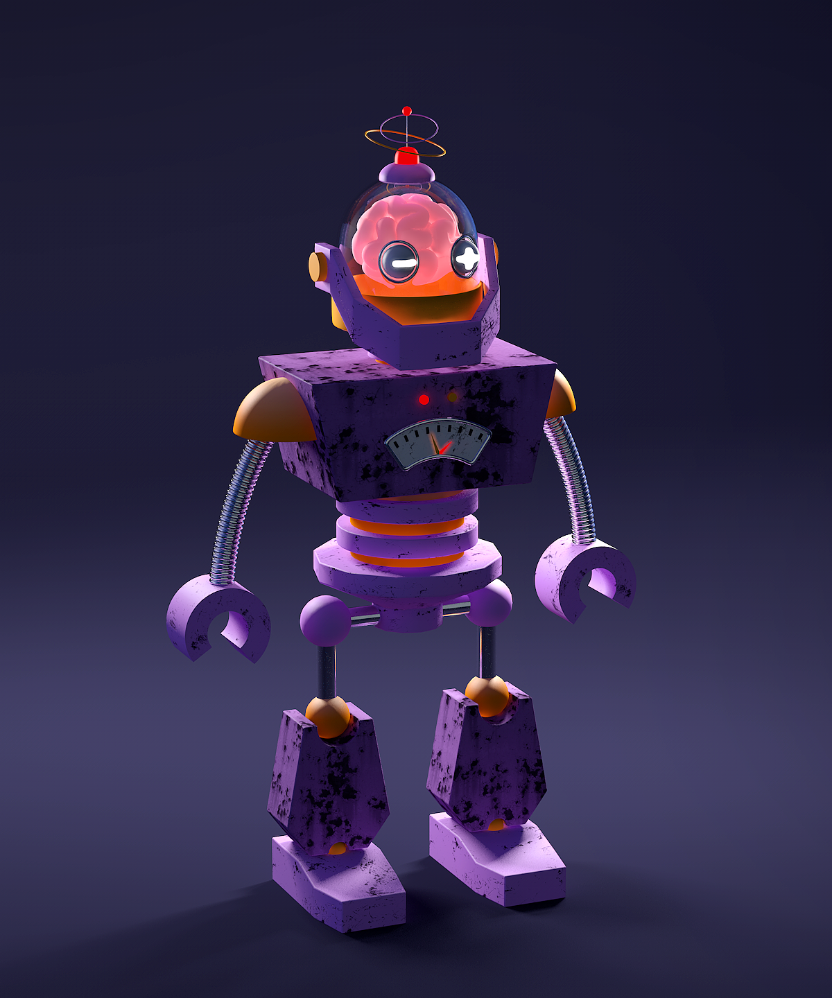 c4d卡通人物模型