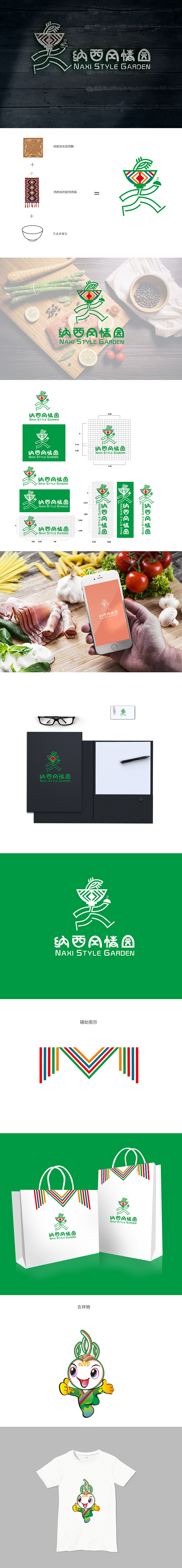 这一组是以前做的关于纳西主题餐厅的VI,是毕业时的作品（图ZMzkwMTMyODQ=） - 品牌 - 站酷设计师章鱼铺里原创素材 - 站酷ZCOOL