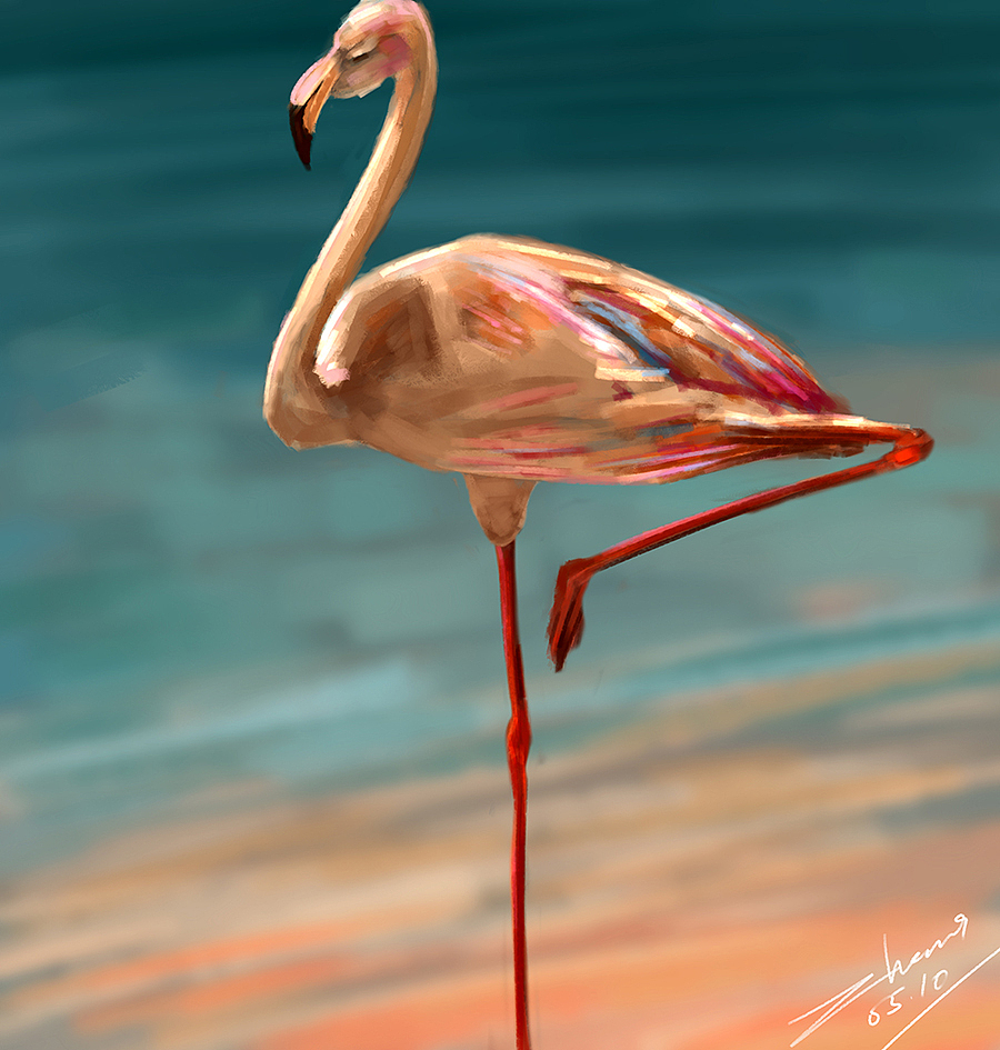 【绘画日常】速途角色鹤立鸡群（图ZMjEyNTczMzg0） - 艺术插画 - 站酷设计师張金輝原创素材 - 站酷ZCOOL