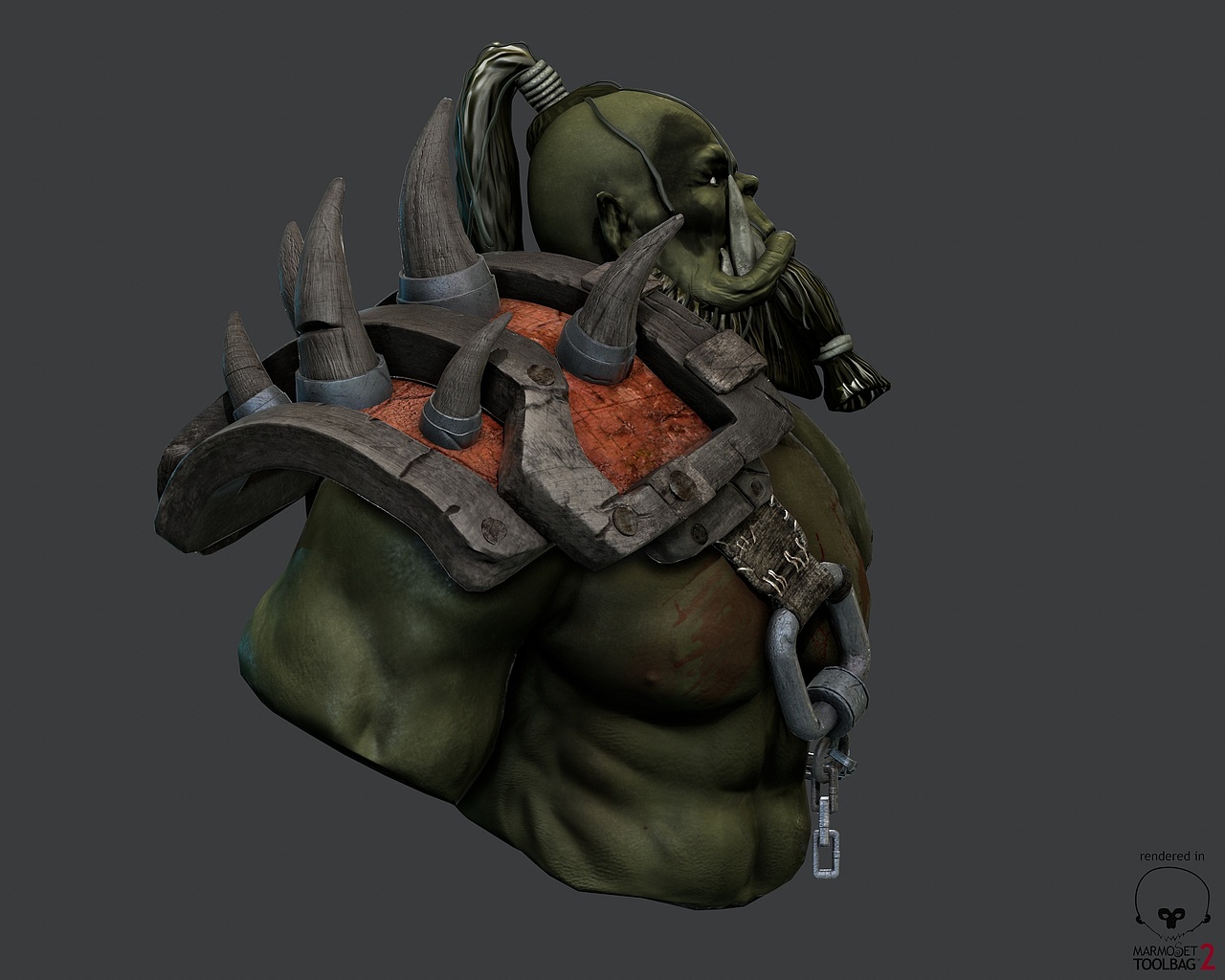 Orc（图ZMzQwMzgzNzI=） - 人物/生物 - 站酷设计师解燕白原创素材 - 站酷ZCOOL