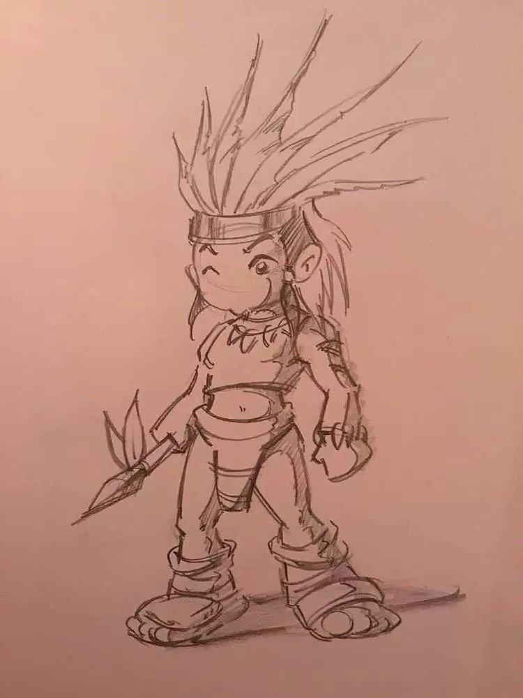 手绘动画设计稿/上海安利动画公司