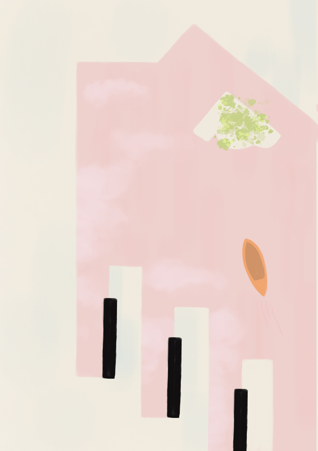 85.把钢琴变成平面,就成了琴湖。——(2020.8.3)