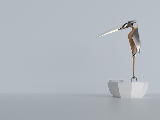 仿生设计——啄木鸟灯