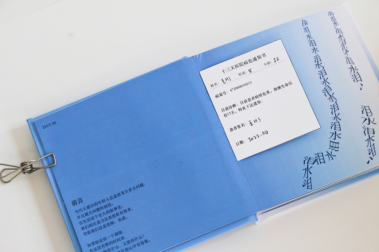 书籍设计 | 假如我还有13天生命（图ZMzE2MTI3MDgw） - 其他平面 - 站酷设计师或入原创素材 - 站酷ZCOOL