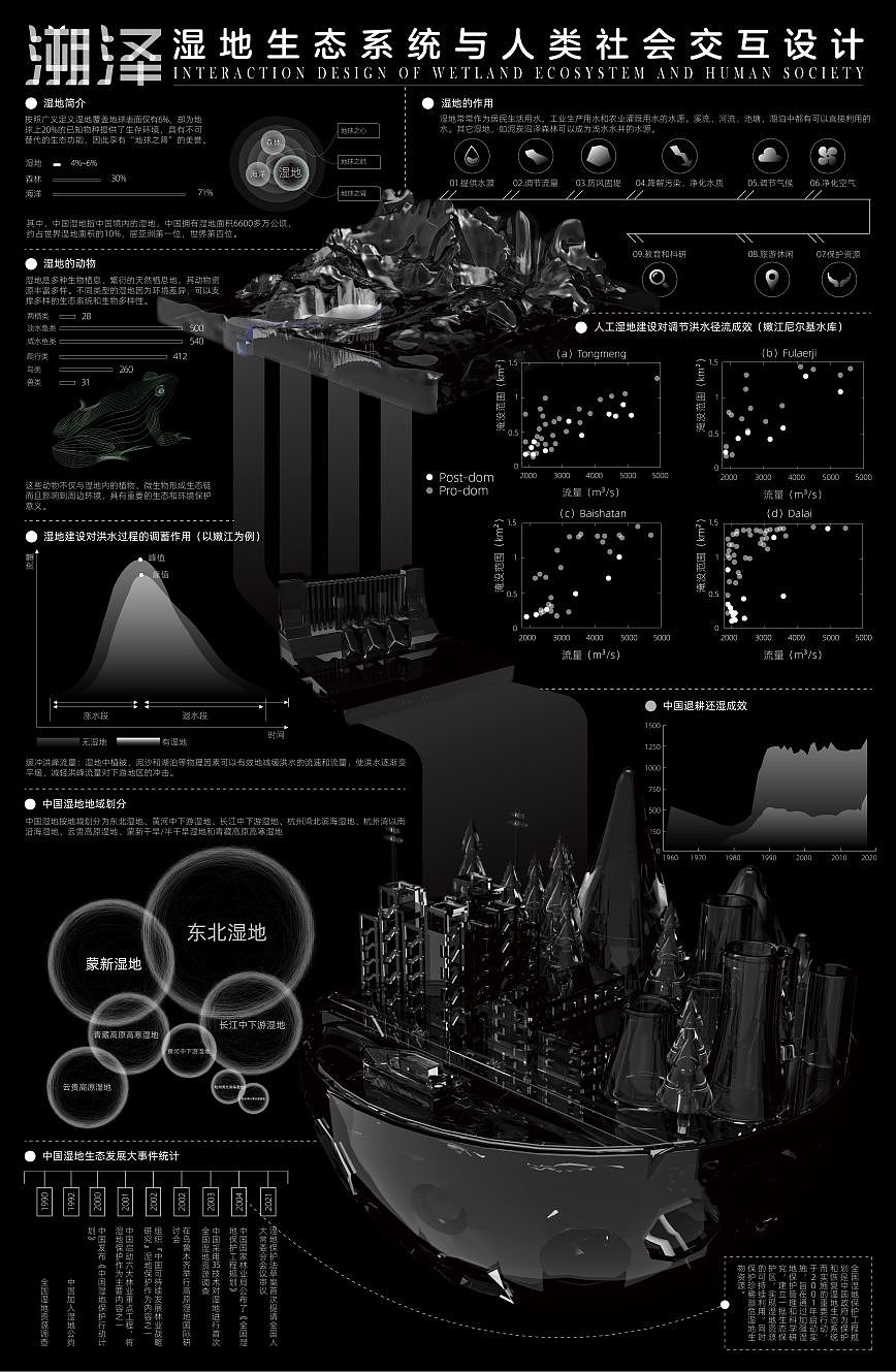 《溯泽》湿地生态保护信息可视化设计