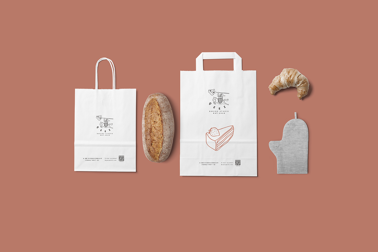 一个logo-QEEZ法式烘工坊logo设计