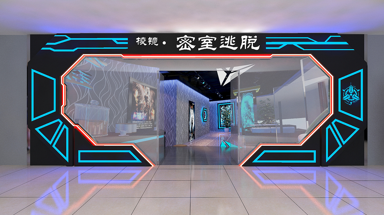 棱镜密室逃脱门头研发项目