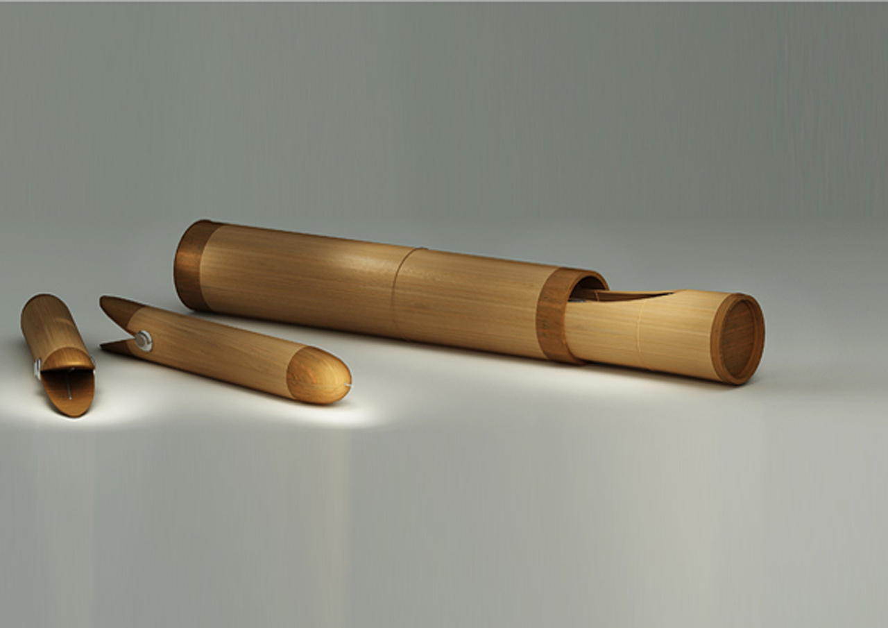 这是一款全新创新型笔,作品的设计灵感来源于西游记中孙悟空的金箍棒