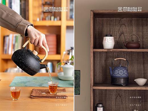 产品拍摄 | 铸铁壶2套