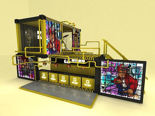 集装箱活动美陈