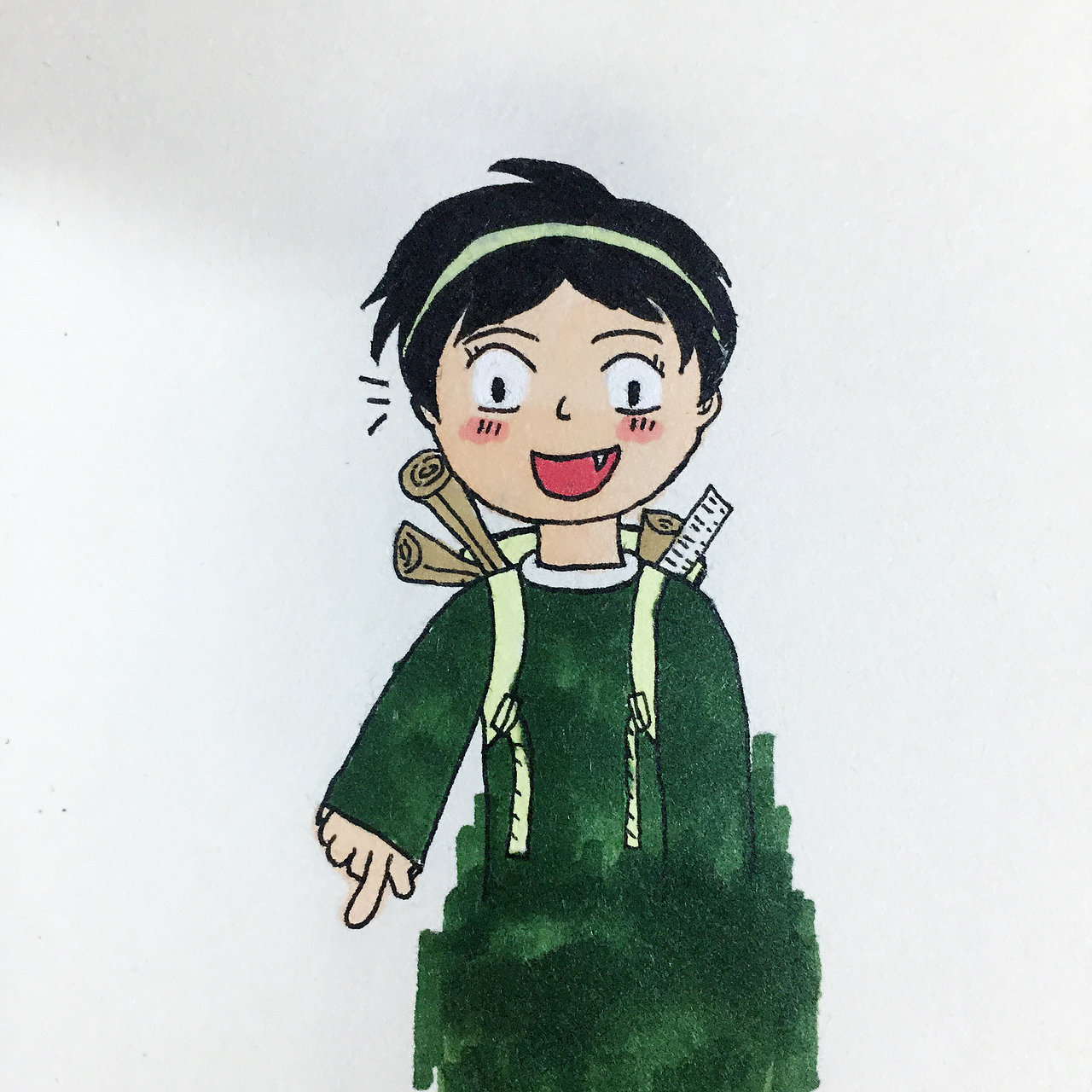 2018 : 最后的一些涂鸦小画儿~~