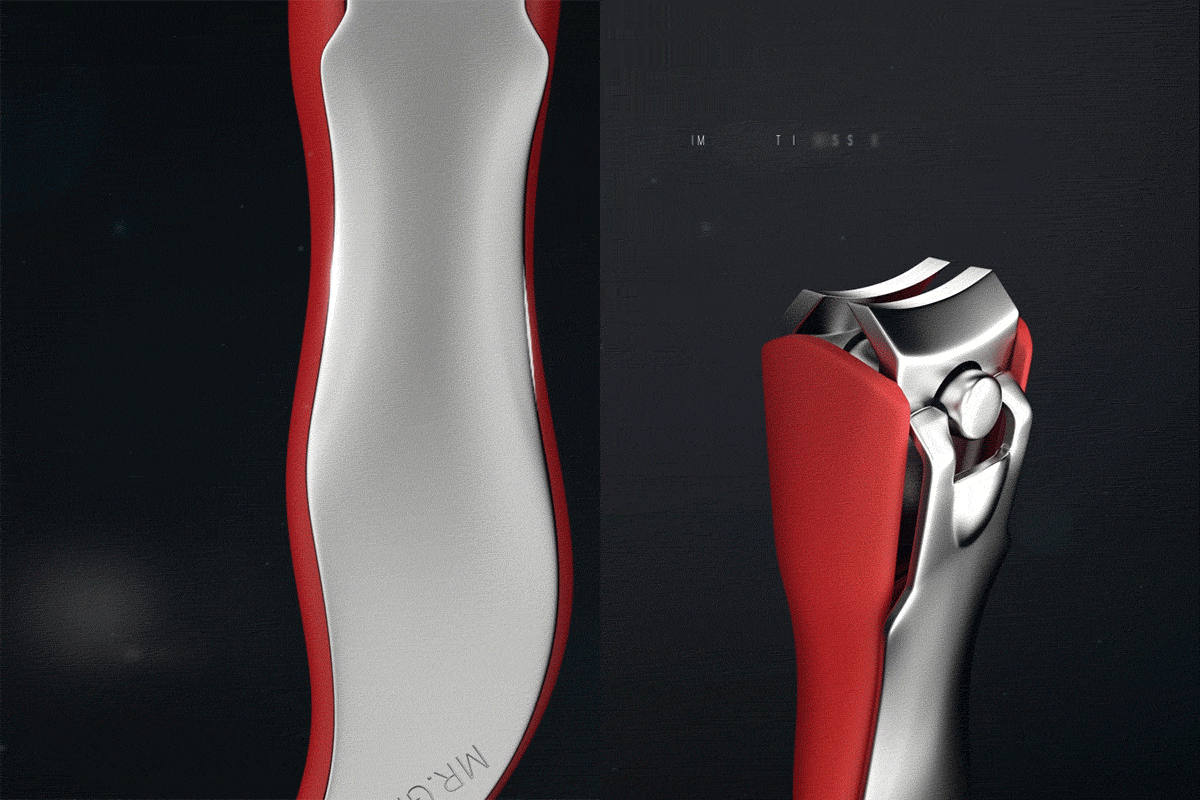 亚马逊 精修 指甲刀 剪 C4D 建模 视频 动画 海报 详情（图ZMjE3MTE5MjM2） - 产品 - 站酷设计师大汤包子原创素材 - 站酷ZCOOL