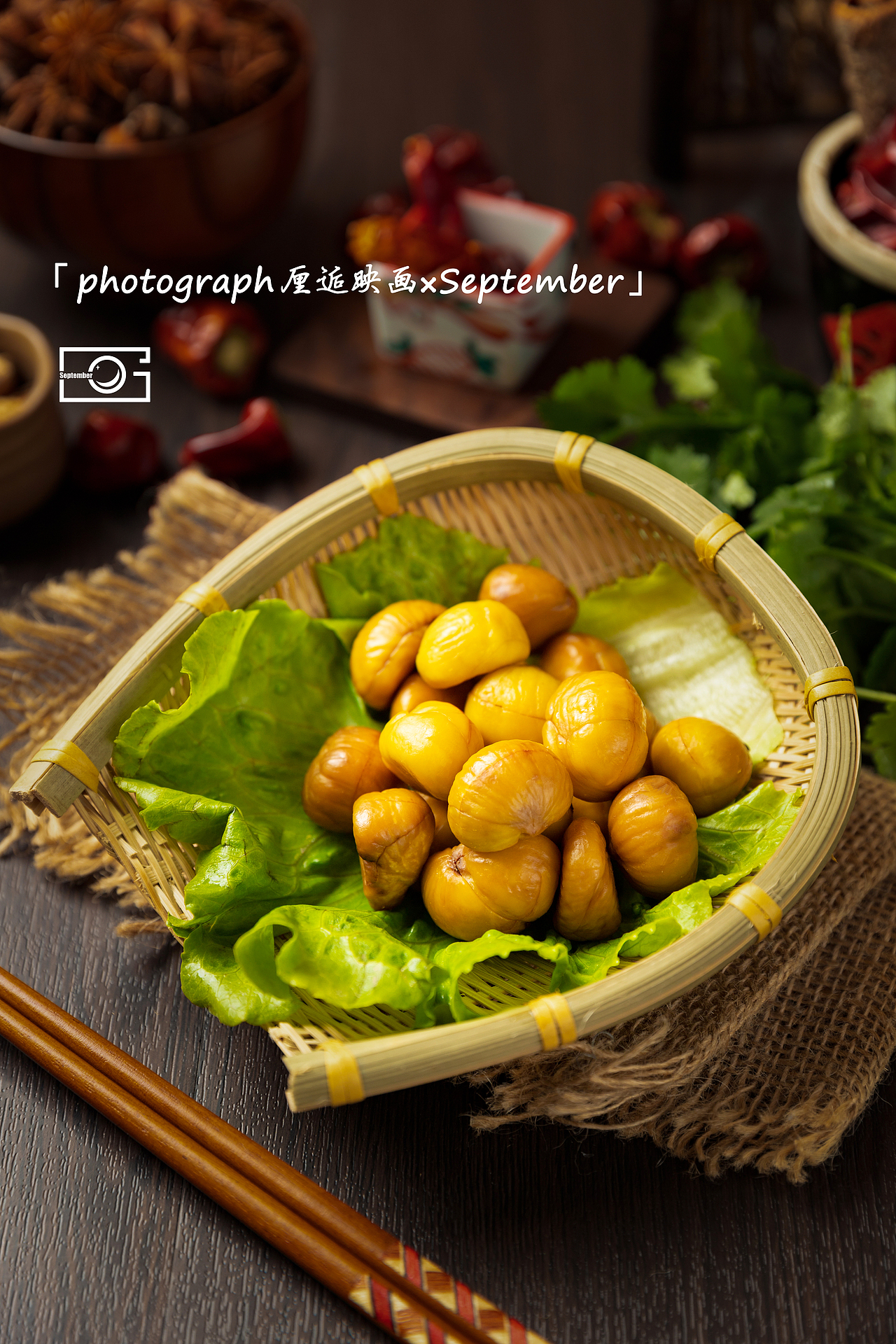 中国式菜单拍摄