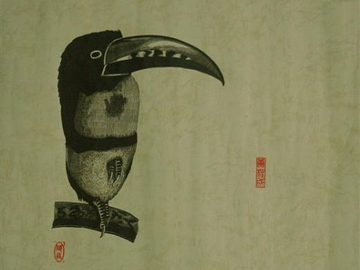 我画的【百鸟绘】之一（个人主页-ZNDg1OTk0Mjg=） - 绘画 - 站酷设计师6黄柱成9原创素材 - 站酷ZCOOL