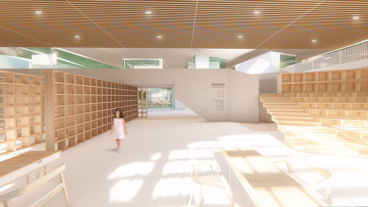 深圳教育城装修 深圳儿童艺术教育培训中心案例效果图