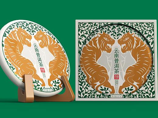 虎年的第一泡普洱茶包装设计 | 雲颂  