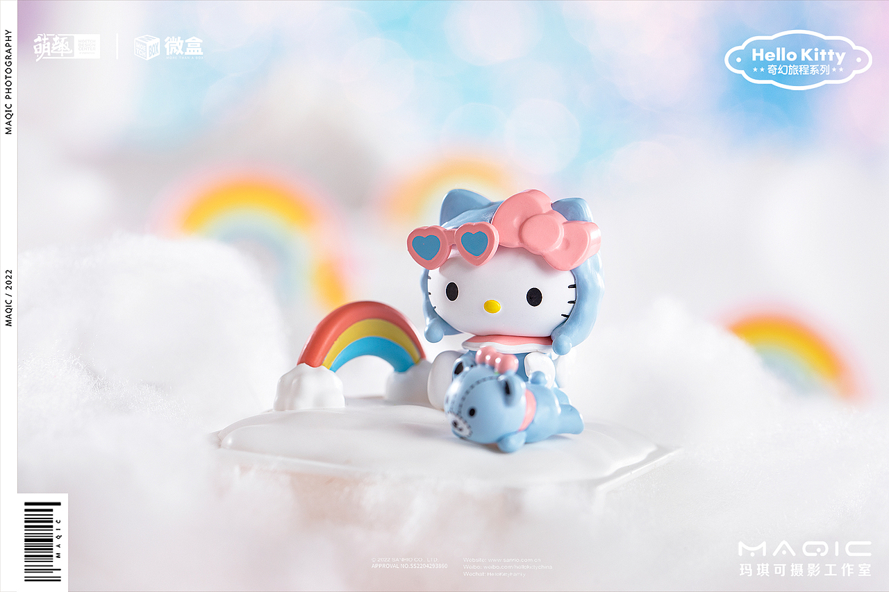 Hello Kitty奇幻旅程系列微盒——潮玩盲盒拍摄