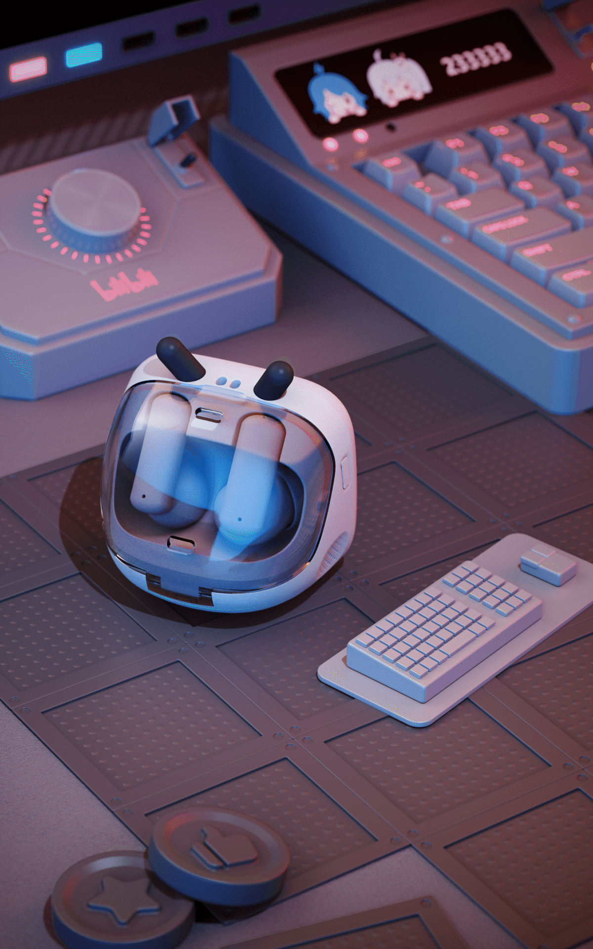 来自B站的声音｜bilibiliGoods x 佳简几何（图ZMzYyMDg2ODg0） - 电子产品 - 站酷设计师佳简几何工业设计原创素材 - 站酷ZCOOL