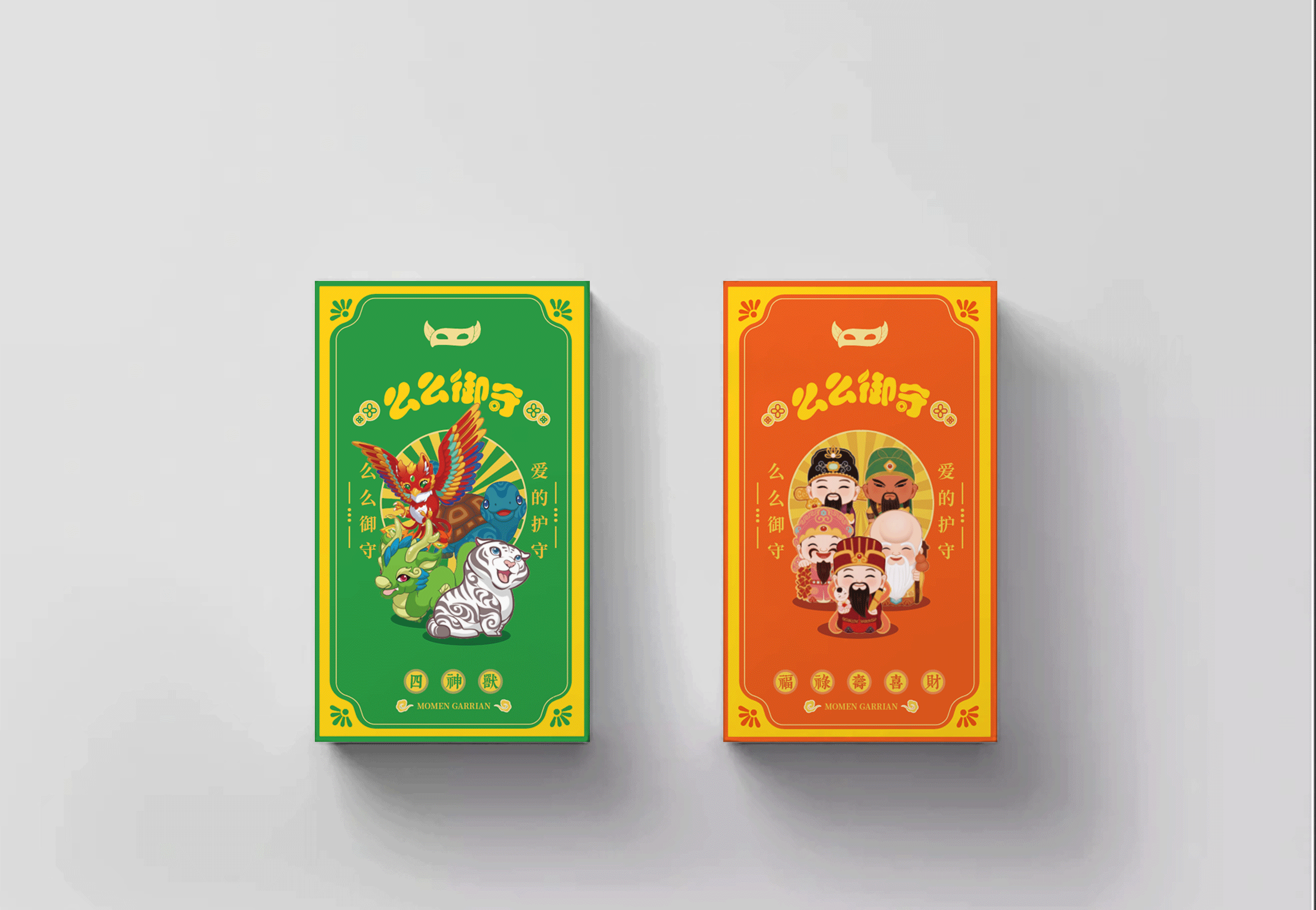 《MOMEN》御守福袋盲盒  |  包装设计