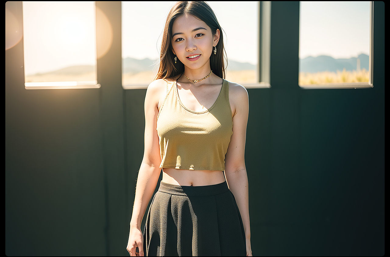 AI人像|户外徒步