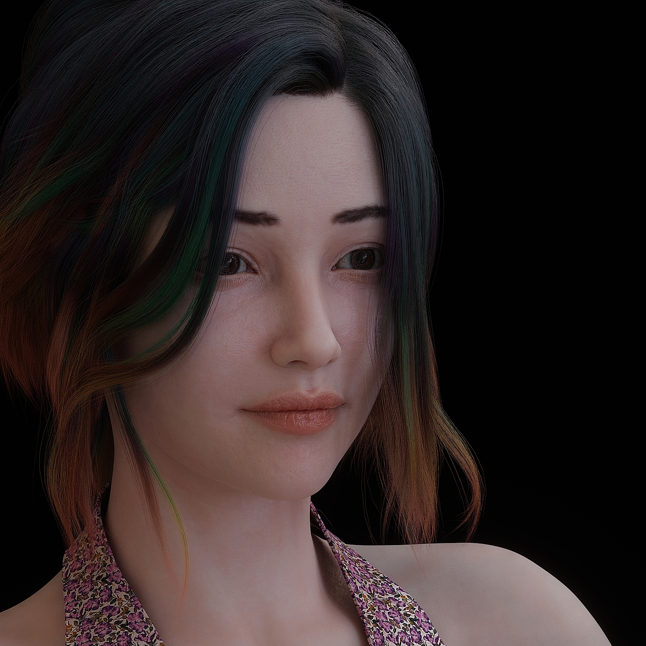 houdini 苏姑娘 cfx 全流程 karma 渲染（图ZMzU4MzA5MDcy） - 人物/生物 - 站酷设计师公子枎楠原创素材 - 站酷ZCOOL