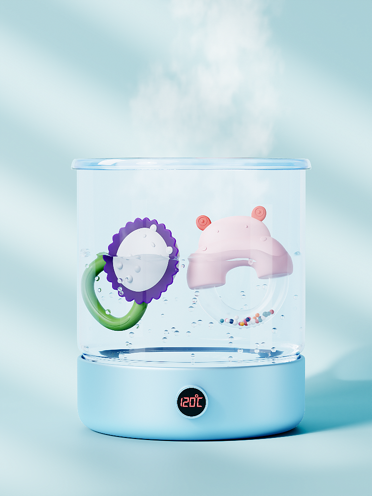 母婴-儿童摇铃电商产品场景渲染（图ZMzM5NzAwNzM2） - 产品 - 站酷设计师XUAN同学不着急原创素材 - 站酷ZCOOL