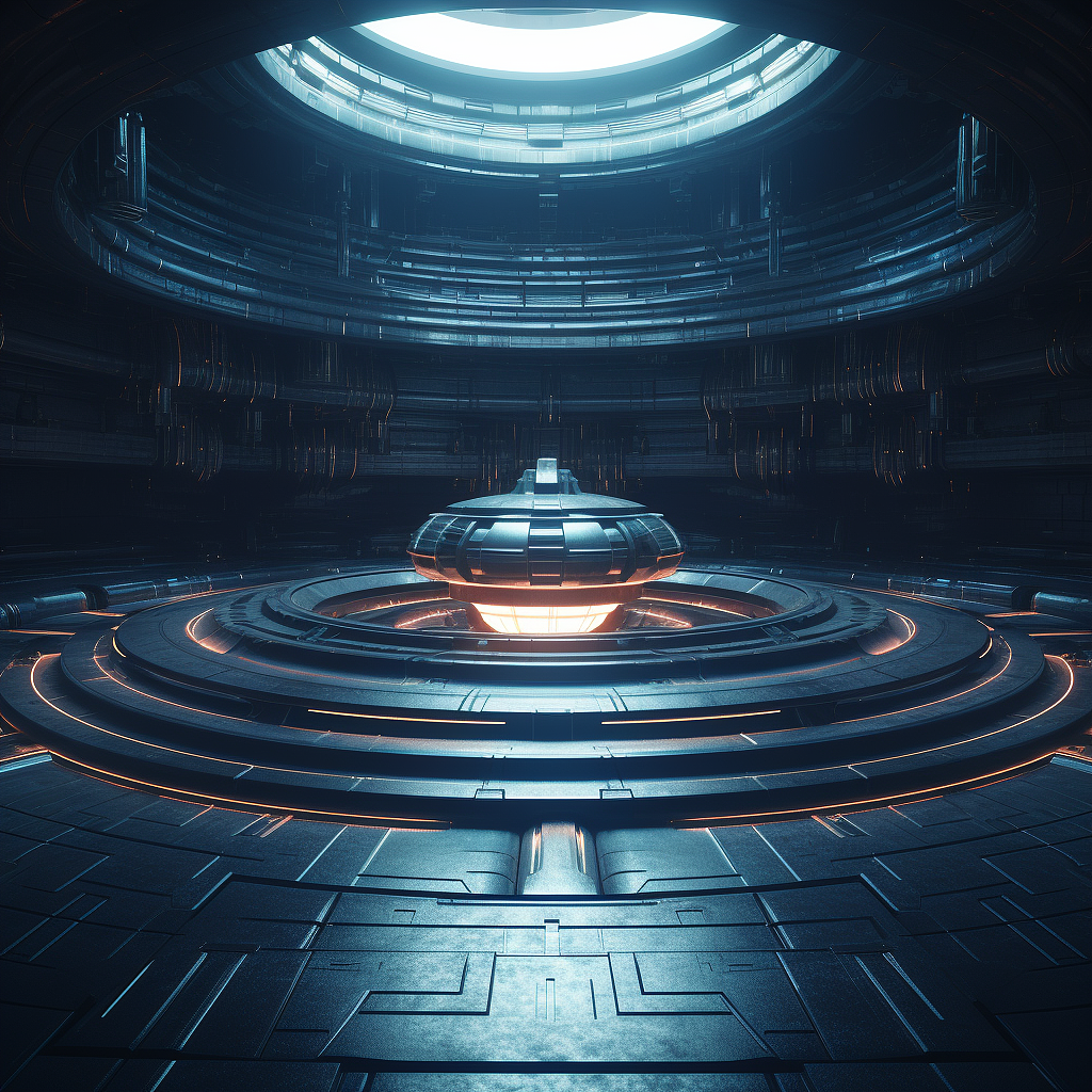 AI科技空间大场景 | 保姆教程（图ZMzQ5NTQ4ODY0） - 品牌 - 站酷设计师狮子白原创素材 - 站酷ZCOOL