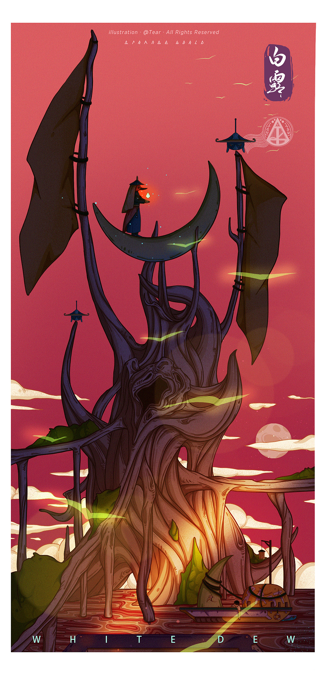 天羿TEAR——2022年度插画总结（图ZMzI5NjUyNjcy） - 新锐潮流插画 - 站酷设计师天羿TEAR原创素材 - 站酷ZCOOL