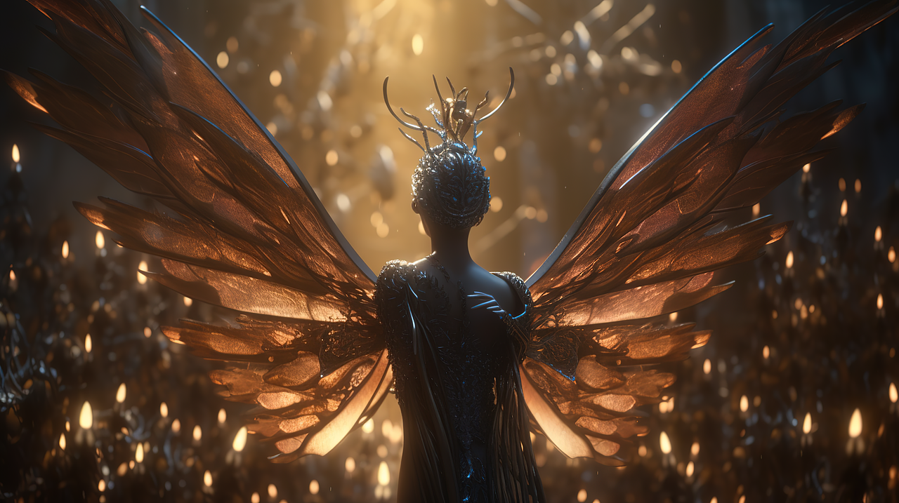 AI绘画唯美角色风