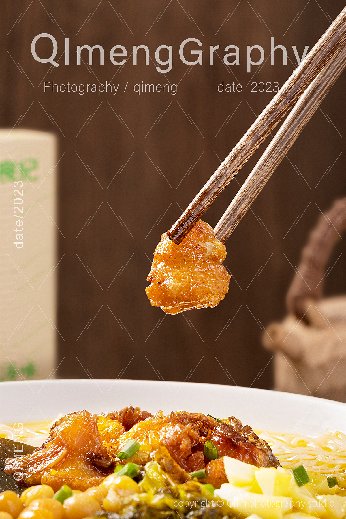 桃食纪『绵阳米粉 牛肉 肥肠 鸡肉鸡汤 』X 启梦摄影