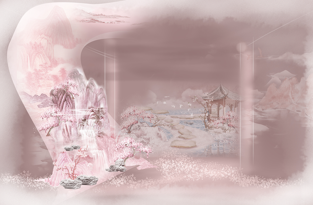 中式婚礼效果图（图ZMTc1MTcyOTky） - 其他平面 - 站酷设计师梦里谢桥原创素材 - 站酷ZCOOL