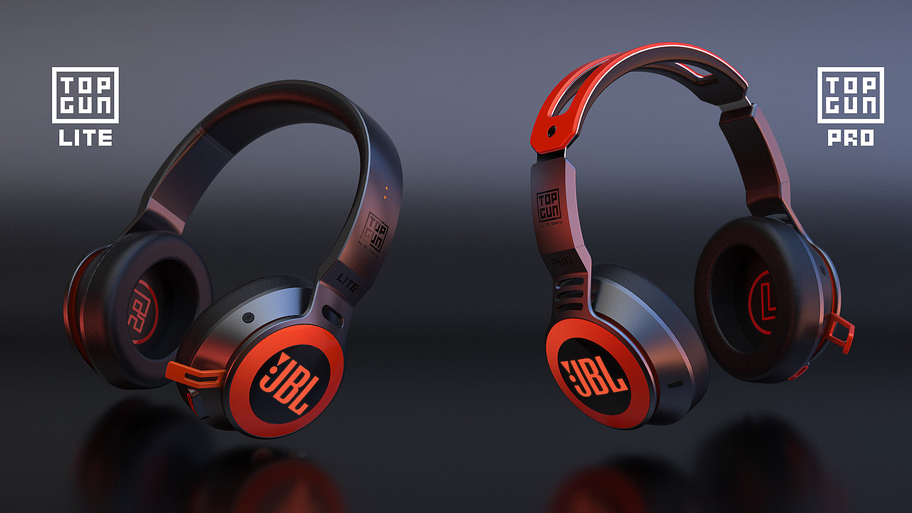 jbl电竞耳机概念