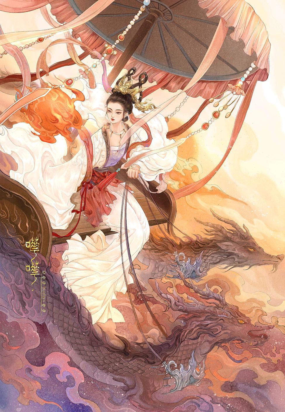 神话卷合集·一（图ZMzUxNDM4Mzky） - 艺术插画 - 站酷设计师哗哗huahua哗哗原创素材 - 站酷ZCOOL