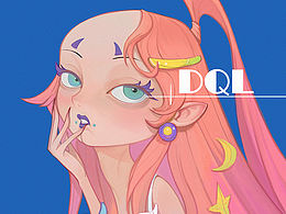 有点秃头的女孩儿~