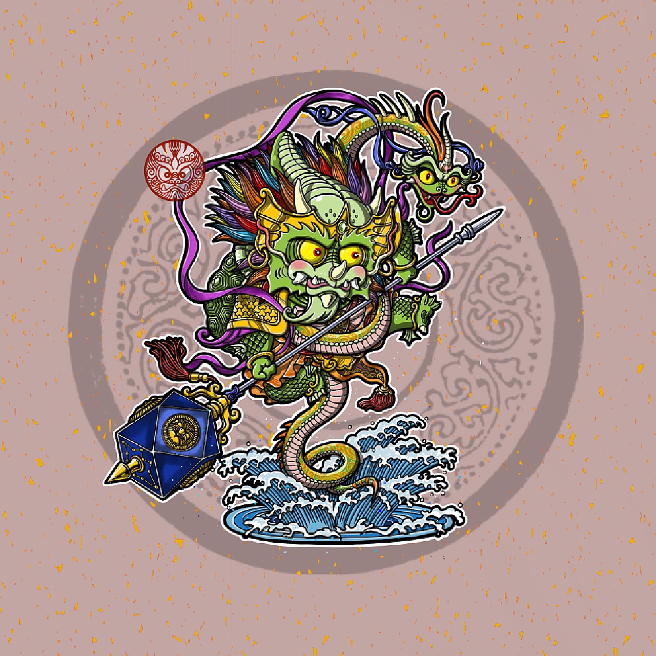 神兽系列之朱雀玄武