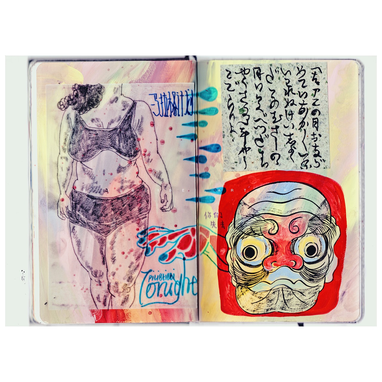 2022年第一本速写（图ZMjkwOTY0Njg4） - 新锐潮流插画 - 站酷设计师我是霹雳倍倍原创素材 - 站酷ZCOOL
