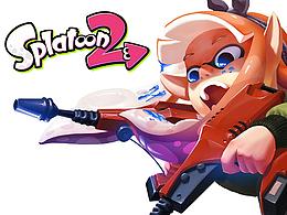 噴射戰(zhàn)士2—墨靈：烏賊娘（Splatoon2 Fan Art）