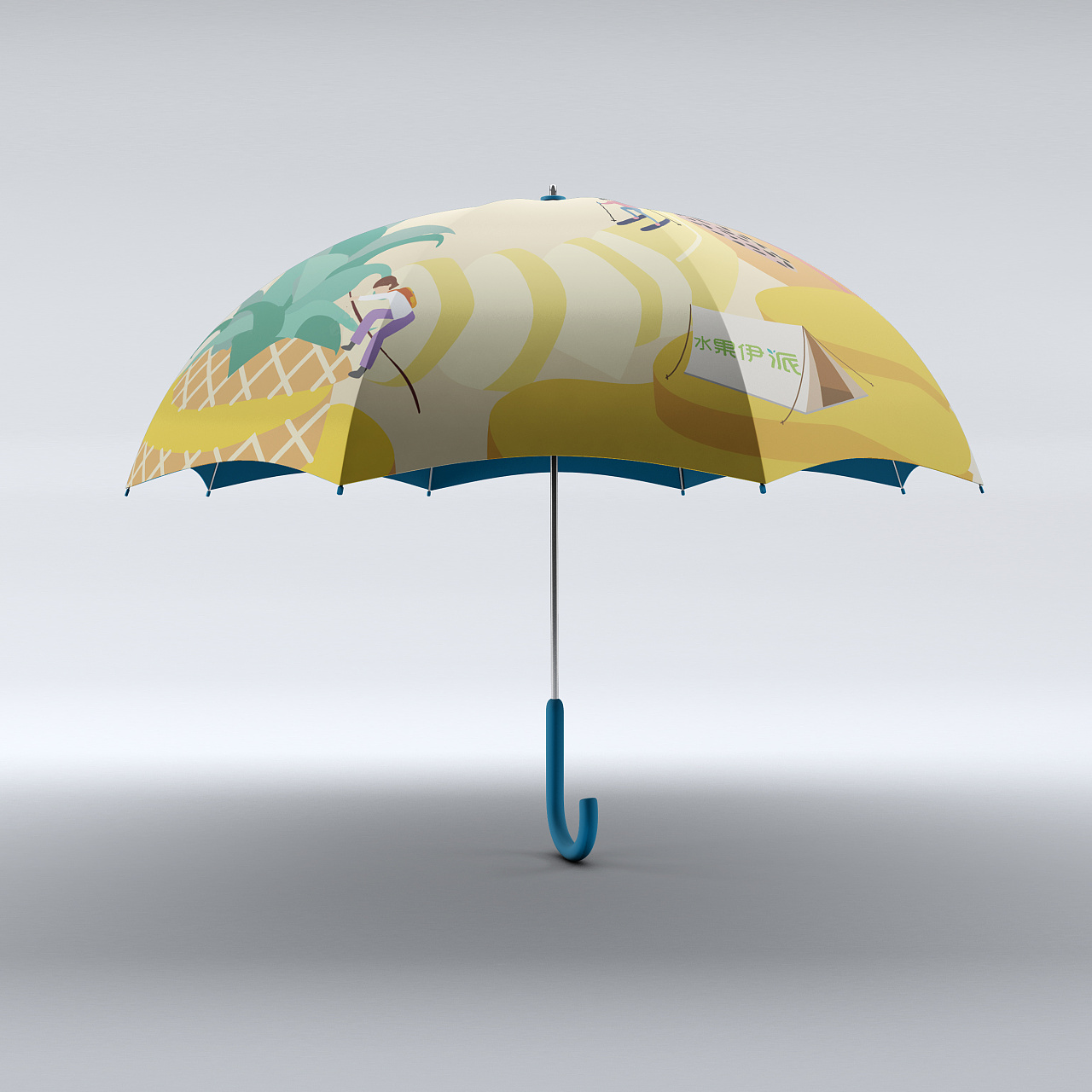 手绘雨伞装饰伞矢量图设计图__卡通设计_广告设计_设计图库_昵图网nipic.com