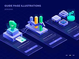 引导页插图设计