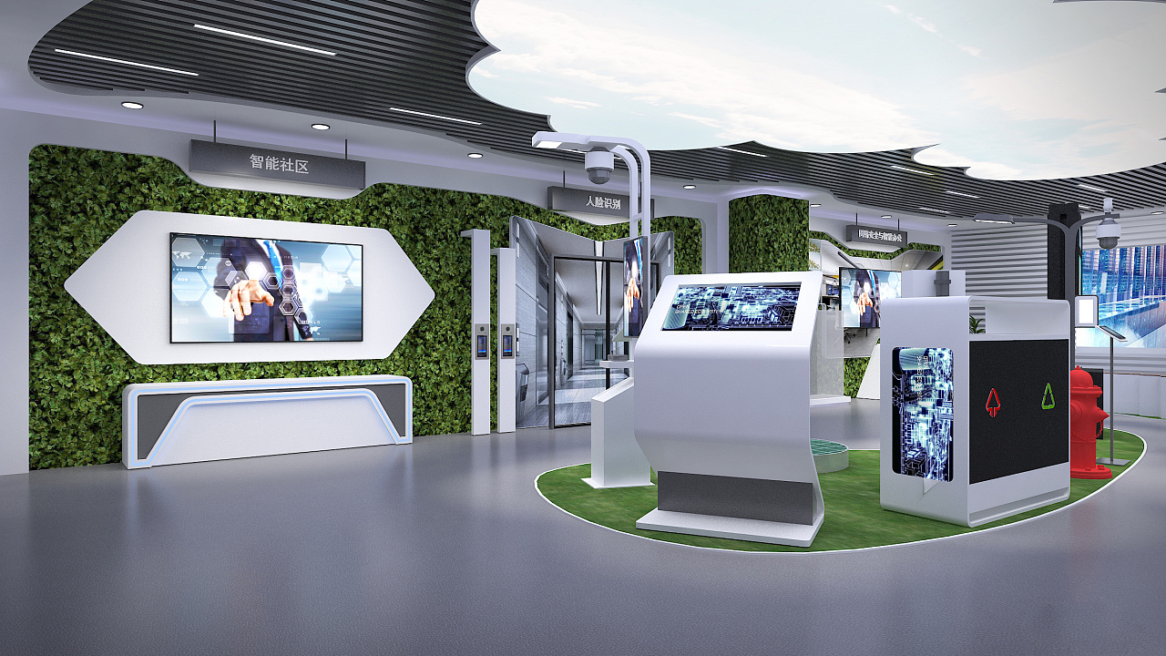 通信公司小型展厅