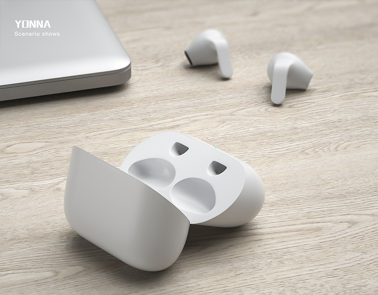 Yonna 音漫   真无线降噪蓝牙耳机（概念产品表现）