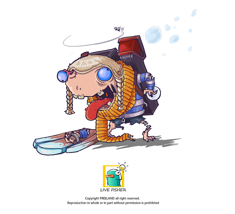 LOL手绘 丧尸系列 第一期（图ZMjQzMDM2NzI=） - 新锐潮流插画 - 站酷设计师卡西米尔手绘原创素材 - 站酷ZCOOL