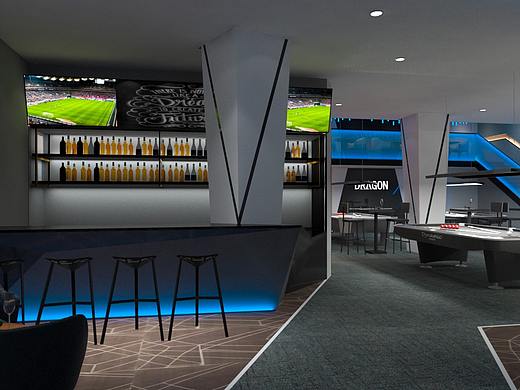 撞球主题酒吧设计