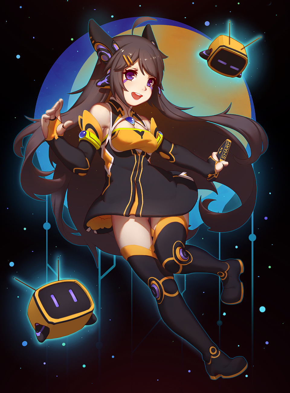 科技少女(附过程)