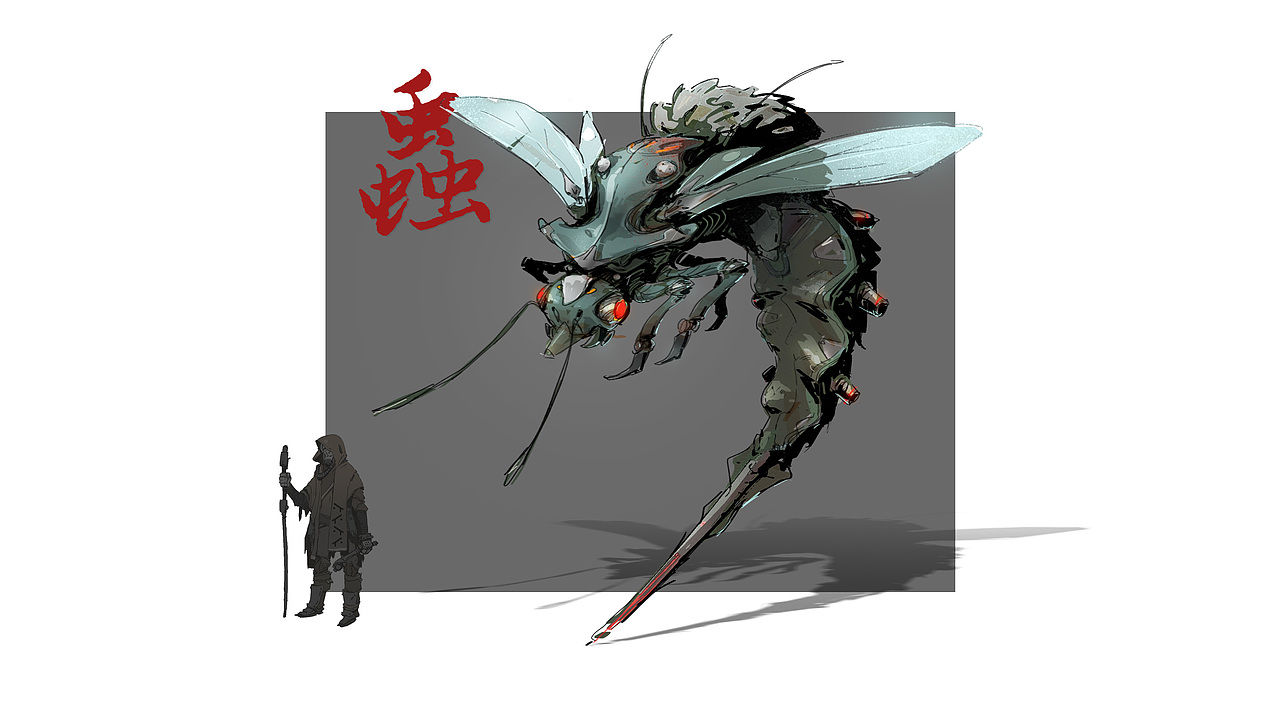 虫族部落（图ZMjQyMDA0OTMy） - 概念设定 - 站酷设计师BIIIIN原创素材 - 站酷ZCOOL