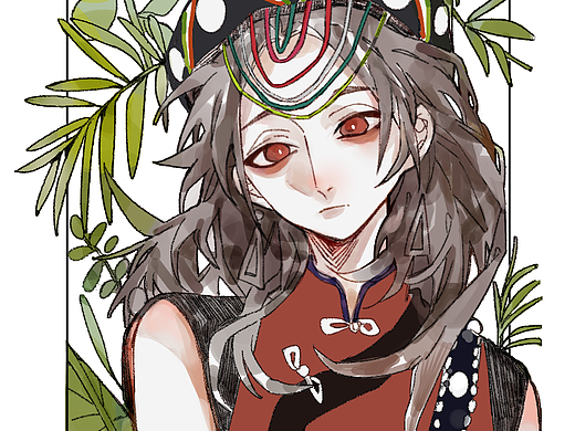 云芸•云南少数民族头像插画毕业设计(上)