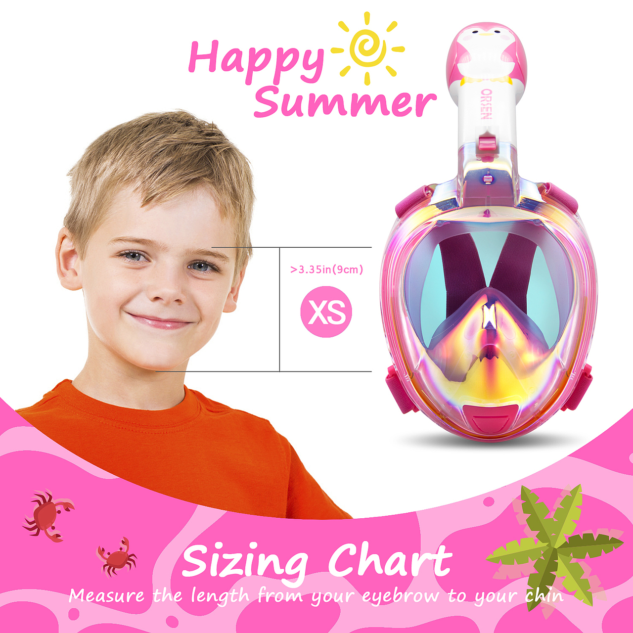 亚马逊电商 I 潜水面罩（图ZMzQ4OTY0Mzg4） - 生活用品 - 站酷设计师XiaoyanLam原创素材 - 站酷ZCOOL