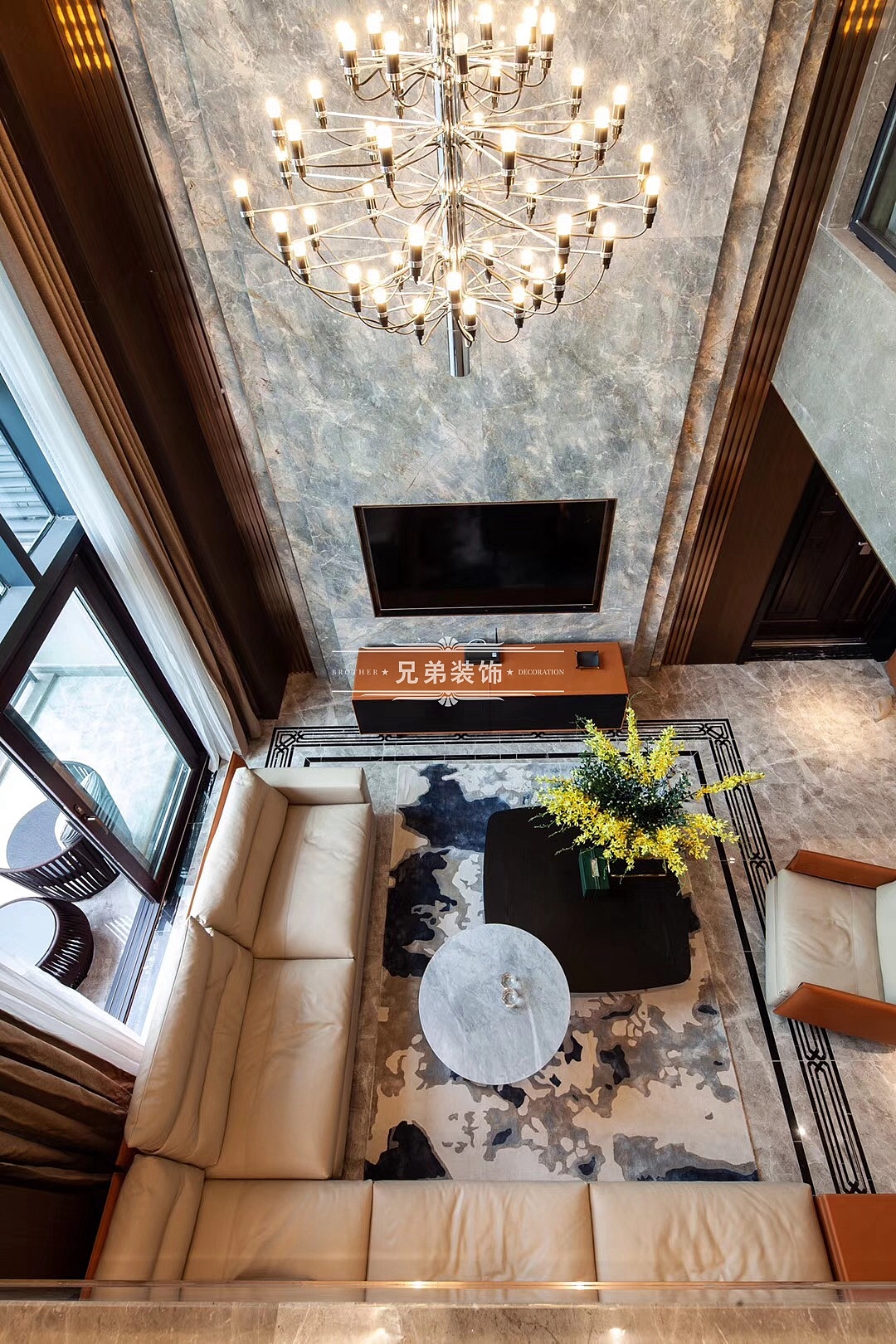 龙湖春森彼岸装修实景案例|兄弟装饰全案设计北滨路店